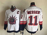 New York Rangers #11 Mark Messier White CCM Throwback Statue Of Liberty Jerseys,baseball caps,new era cap wholesale,wholesale hats