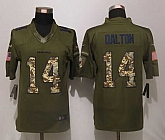 Nike Limited Cincinnati Bengals #14 Dalton Green Salute To Service Jerseys,baseball caps,new era cap wholesale,wholesale hats