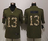 Nike Limited Miami Dolphins #13 Marino Green Salute To Service Jerseys,baseball caps,new era cap wholesale,wholesale hats