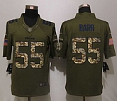 Nike Limited Minnesota Vikings #55 Barr Green Salute To Service Jerseys,baseball caps,new era cap wholesale,wholesale hats