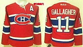 Womens Montreal Canadiens #11 Brendan Gallagher 2016 Red Jerseys,baseball caps,new era cap wholesale,wholesale hats