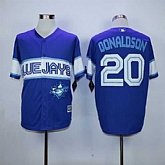 Majestic Toronto Blue Jays #20 Josh Donaldson Blue Exclusive New Cool Base Stitched MLB Jerseys,baseball caps,new era cap wholesale,wholesale hats