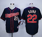 Minnesota Twins #22 Miguel Sano Navy Blue Cool Base Stitched MLB Jerseys,baseball caps,new era cap wholesale,wholesale hats