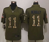 Nike Limited Dallas Cowboys #11 Beasley Salute To Service Green Jerseys,baseball caps,new era cap wholesale,wholesale hats