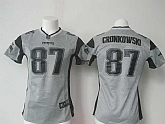 Womens Limited Nike New England Patriots #87 Gronkowski 2015 Gray Jerseys,baseball caps,new era cap wholesale,wholesale hats
