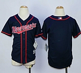 Youth Minnesota Twins Blank Navy Blue Cool Base Stitched MLB Jerseys,baseball caps,new era cap wholesale,wholesale hats