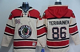 Chicago Blackhawks #86 Teuvo Teravainen Cream Stitched Hoodie,baseball caps,new era cap wholesale,wholesale hats