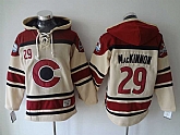 Colorado Avalanche #29 Nathan Mackinnon 2016 Cream Stitched Hoodie,baseball caps,new era cap wholesale,wholesale hats