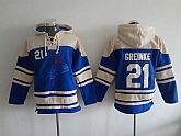 Los Angeles Dodgers #21 Zack Greinke Blue Stitched Hoodie,baseball caps,new era cap wholesale,wholesale hats