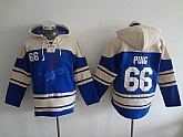 Los Angeles Dodgers #66 Yasiel Puig Blue Stitched Hoodie,baseball caps,new era cap wholesale,wholesale hats