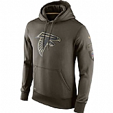Men Atlanta Falcons Blank Salute to Service Green Nike NFL Hoody,baseball caps,new era cap wholesale,wholesale hats