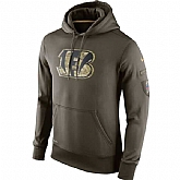 Men Cincinnati Bengals Blank Salute to Service Green Nike NFL Hoody,baseball caps,new era cap wholesale,wholesale hats