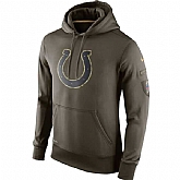 Men Indianapolis Colts Blank Salute to Service Green Nike NFL Hoody,baseball caps,new era cap wholesale,wholesale hats