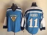 Montreal Canadiens #11 Saku Koivu Light Blue Nike Throwback Stitched Jerseys,baseball caps,new era cap wholesale,wholesale hats