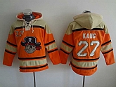 Pittsburgh Pirates #27 Kang Orange Stitched Hoodie,baseball caps,new era cap wholesale,wholesale hats