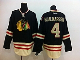 Chicago Blackhawks #4 Niklas Hjalmarsson 2015 Winter Classic Black Jerseys,baseball caps,new era cap wholesale,wholesale hats