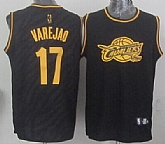 Cleveland Cavaliers #17 Anderson Varejao Black With Golden Swingman Jerseys,baseball caps,new era cap wholesale,wholesale hats
