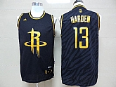 Houston Rockets #13 James Harden Black With Golden Swingman Jerseys,baseball caps,new era cap wholesale,wholesale hats