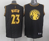 Minnesota Timberwolves #23 Kevin Martin Black With Golden Swingman Jerseys,baseball caps,new era cap wholesale,wholesale hats