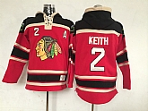 Chicago Blackhawks #2 Duncan Keith Red Hoodie,baseball caps,new era cap wholesale,wholesale hats