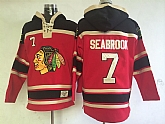 Chicago Blackhawks #7 Brent Seabrook Red Hoodie,baseball caps,new era cap wholesale,wholesale hats