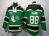 Chicago Blackhawks #88 Patrick Kane Green Hoodie,baseball caps,new era cap wholesale,wholesale hats