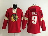 Chicago Blackhawks #9 Bobby Hull Solid Color Red Hoody,baseball caps,new era cap wholesale,wholesale hats