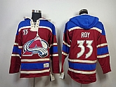 Colorado Avalanche #33 Roy Red With Blue Hoodie,baseball caps,new era cap wholesale,wholesale hats
