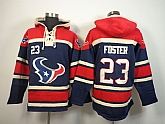 Houston Texans #23 Arian Foster Navy Blue Hoodie,baseball caps,new era cap wholesale,wholesale hats