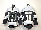 Los Angeles Kings #11 Anze Kopitar Black Hoodie,baseball caps,new era cap wholesale,wholesale hats