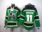 Los Angeles Kings #11 Anze Kopitar Green Hoodie,baseball caps,new era cap wholesale,wholesale hats