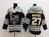 Los Angeles Kings #27 Alec Martinez Black Hoodie,baseball caps,new era cap wholesale,wholesale hats