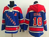 New York Rangers #18 Marc Staal Light Blue Hoodie,baseball caps,new era cap wholesale,wholesale hats
