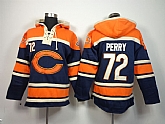 Nike Chicago Bears #72 Perry Navy Blue Hoodie,baseball caps,new era cap wholesale,wholesale hats