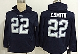 Nike Dallas Cowboys #22 Emmitt Smith Blue Hoodie,baseball caps,new era cap wholesale,wholesale hats