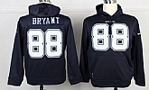 Nike Dallas Cowboys #88 Dez Bryant Pullover Hoodie Navy Blue,baseball caps,new era cap wholesale,wholesale hats