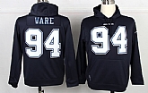 Nike Dallas Cowboys #94 DeMarcus Ware Pullover Hoodie Navy Blue,baseball caps,new era cap wholesale,wholesale hats