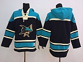 San Jose Sharks Blank Black Hoodie,baseball caps,new era cap wholesale,wholesale hats
