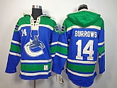 Vancouver Canucks #14 Alexandre Burrows Blue Hoodie,baseball caps,new era cap wholesale,wholesale hats