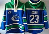 Vancouver Canucks #23 Alexander Edler Blue Hoody,baseball caps,new era cap wholesale,wholesale hats