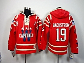 Washington Capitals #19 Nicklas Backstrom Red Hoodie,baseball caps,new era cap wholesale,wholesale hats