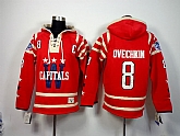 Washington Capitals #8 Alex Ovechkin Red Hoodie (2),baseball caps,new era cap wholesale,wholesale hats