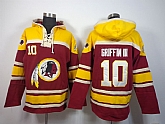 Washington Redskins #10 Robert Griffin III Red Hoodie,baseball caps,new era cap wholesale,wholesale hats