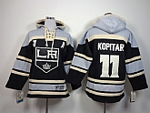 Youth Los Angeles Kings #11 Anze Kopitar Black Hoodie,baseball caps,new era cap wholesale,wholesale hats