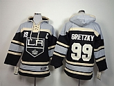Youth Los Angeles Kings #99 Wayne Gretzky Black Hoodie,baseball caps,new era cap wholesale,wholesale hats