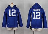 Youth Nike Green Bay Packers #12 Aaron Rodgers Blue Kids Hoody,baseball caps,new era cap wholesale,wholesale hats