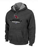 Arizona Cardinals Critical Victory Pullover Hoodie D.Grey,baseball caps,new era cap wholesale,wholesale hats