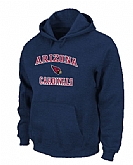 Arizona Cardinals Heart x26 Soul Pullover Hoodie Navy Blue,baseball caps,new era cap wholesale,wholesale hats