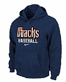 Arizona Diamondbacks Crimson Pullover Hoodie D.Blue,baseball caps,new era cap wholesale,wholesale hats
