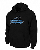 Carolina Panthers Authentic Logo Pullover Hoodie Black,baseball caps,new era cap wholesale,wholesale hats